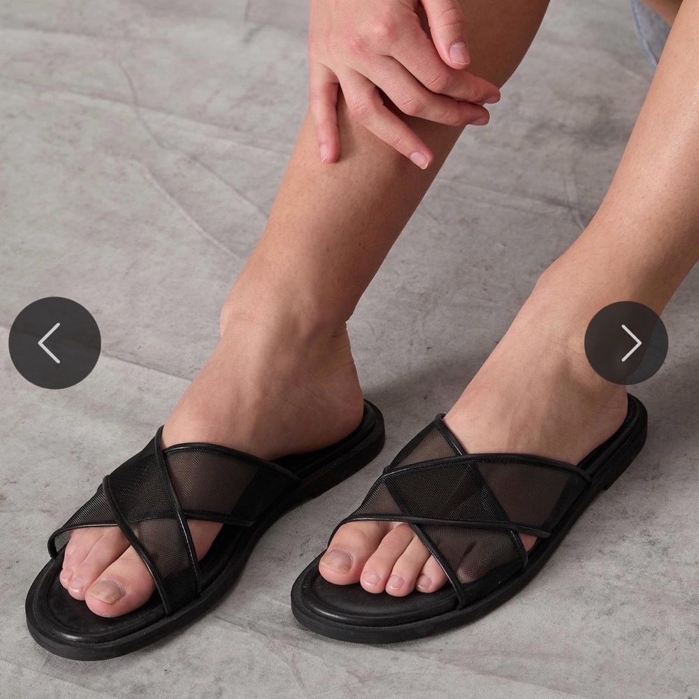Rag & Bone Geo Mesh Strap Slides